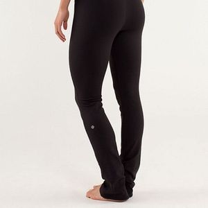 Lululemon Black Straight Leg Leggings Pants